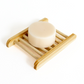 Shampoo and conditioner bar holder with conditioner bar