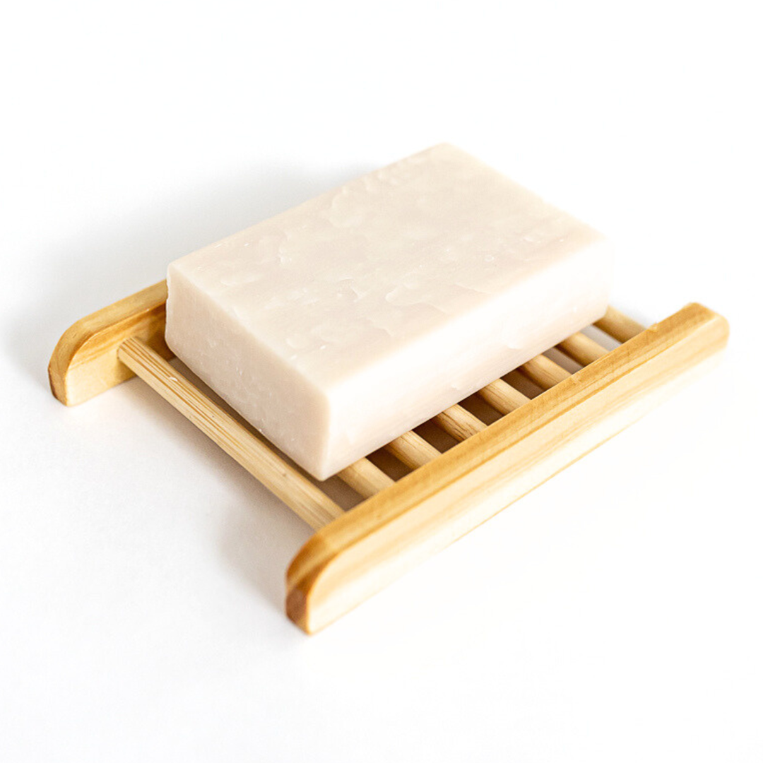 Shampoo and conditioner bar holder with shampoo bar